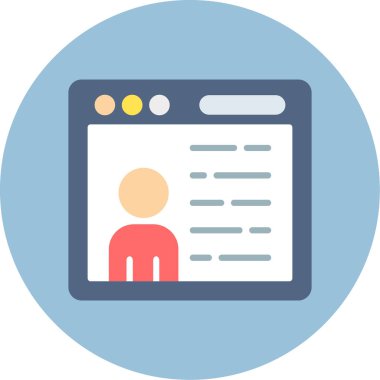 çevrimiçi vektör simgesi modern basit vektör çizimi