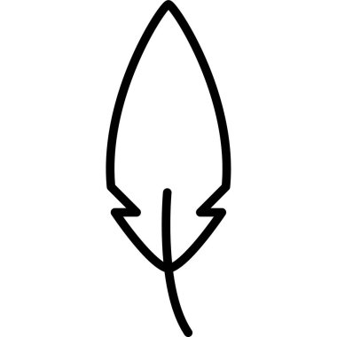 Yaprak vektörü illüstrasyon tasarımı