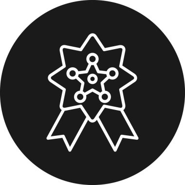 vektör atom simgesi illüstrasyonu