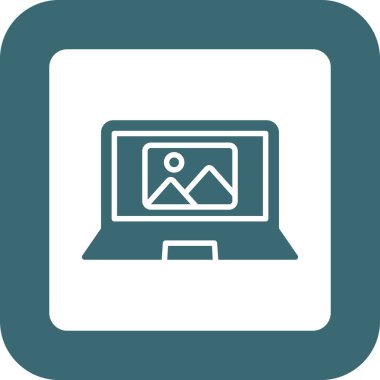 Web kamera simge vektör çizim