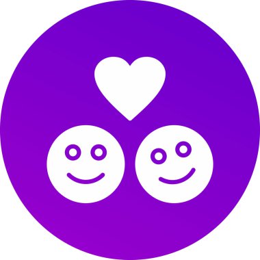 Bir kalbin vektör illüstrasyonu