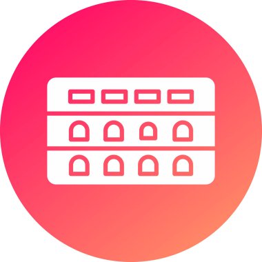 Seo simgesinin vektör illüstrasyonu