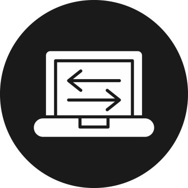 Web simgesi vektör illüstrasyonu