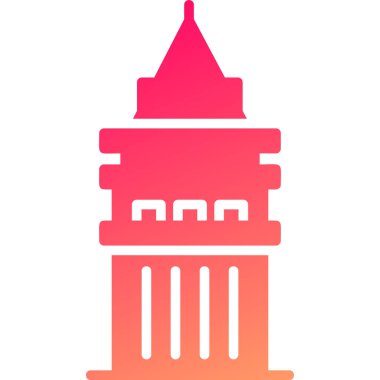 Yapı simgesinin vektör illüstrasyonu