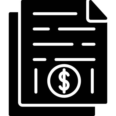 Para için. Web simgesi basit illüstrasyon