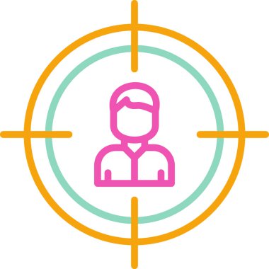 İş adamları. Basit resimleme