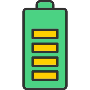 pil vektör illüstrasyonu