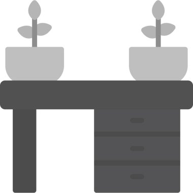 tablo simgesi vektör illüstrasyonu