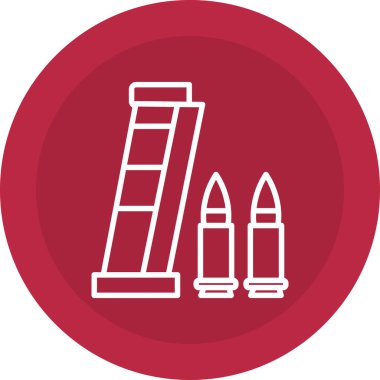 kurşun vektör simgesi modern basit vektör çizimi