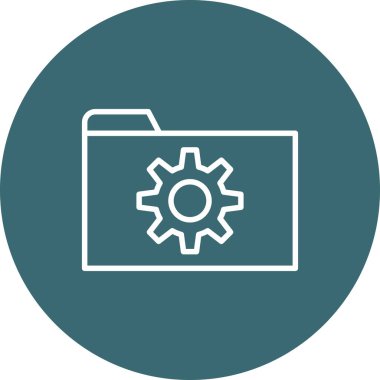 Vektör ayarı Simge illüstrasyonu