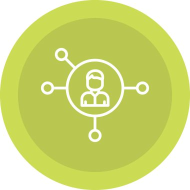 Modern insanların vektör illüstrasyonu