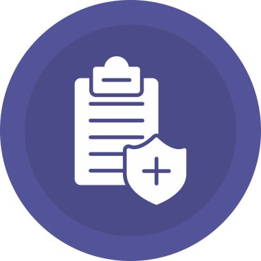 Belge simgesinin vektör illüstrasyonu