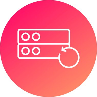 renk pil simgesi, vektör illüstrasyonu