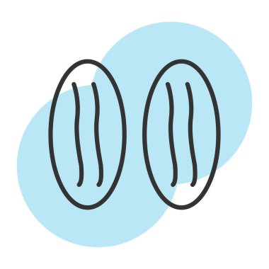 Modern simgenin vektör illüstrasyonu