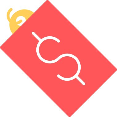 Tek bir izole simgenin vektör illüstrasyonu