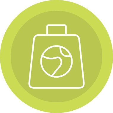 Modern b 'nin vektör illüstrasyonu eksik simgesi