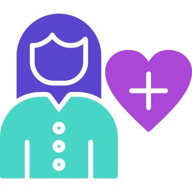 Kadın kıyafetleri. Web simgesi basit illüstrasyon