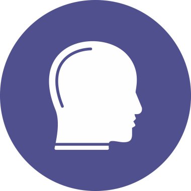 Kulaklık takan bir kadının vektör çizimi