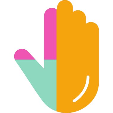 Renkli parmak hareketleriyle.