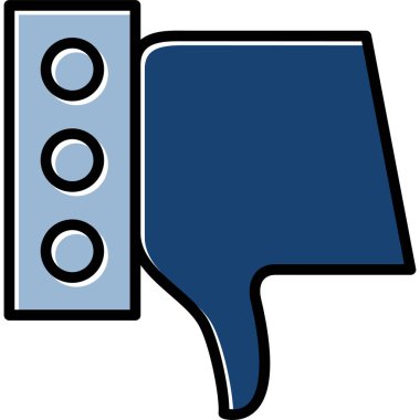 simge, vektör illüstrasyonu gibi değil