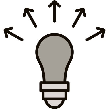 ampul ışık fikir simgesi