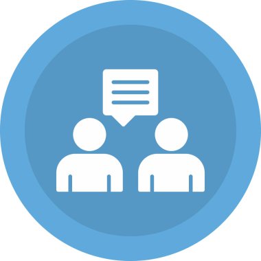 İnsan simgesinin vektör illüstrasyonu