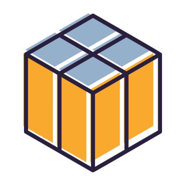 kutu gönderme simgesi - taslak biçimi