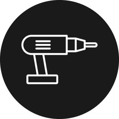 tornavida ikonu vektör çizimi