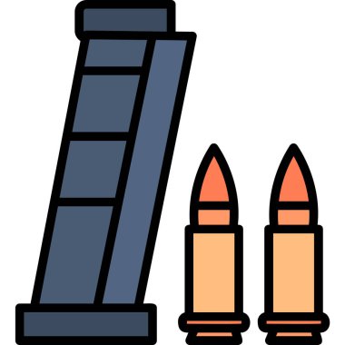 Kurşun. Web simgesi basit illüstrasyon