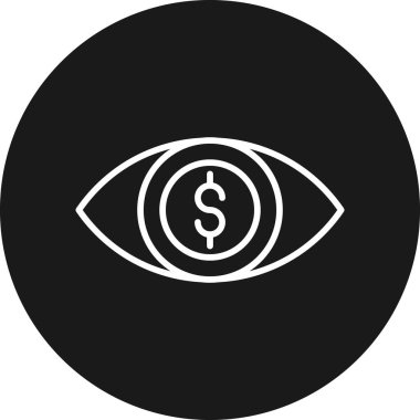 para simgesi vektör illüstrasyonu