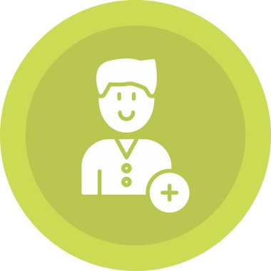 tıbbi vektör simgesi modern resimleme