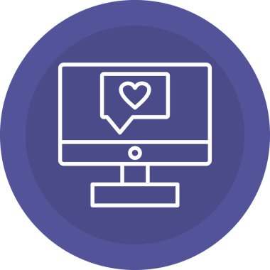 seo modern simgesinin vektör illüstrasyonu