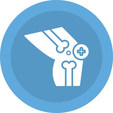 Modern tıbbi simgenin vektör illüstrasyonu