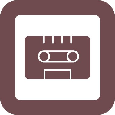 Radyo simgesinin vektör illüstrasyonu