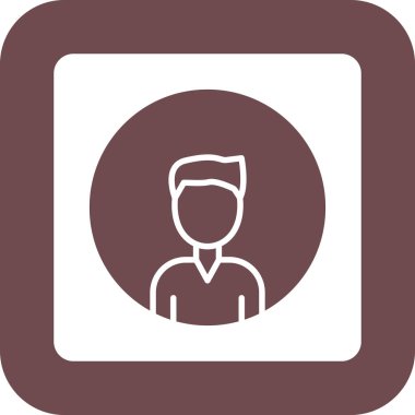 kullanıcı simgesi, vektör illüstrasyon tasarımı