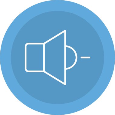 ses hacmi simgesi düz biçimli