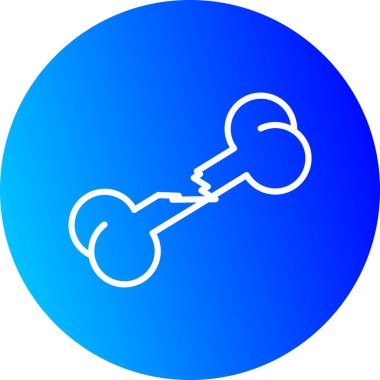 Modern b 'nin vektör illüstrasyonu eksik simgesi