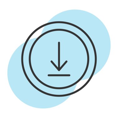 vektör çizgisi renk simgesi indir