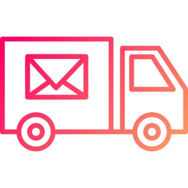 E- posta simgesi vektör illüstrasyonu