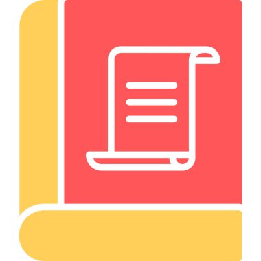 Şiir Basit Vektör Simgesi İllüstrasyonu