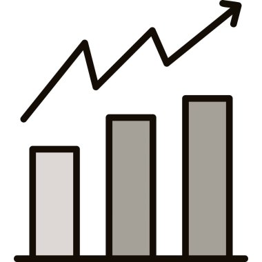 büyüme grafiği simgesi