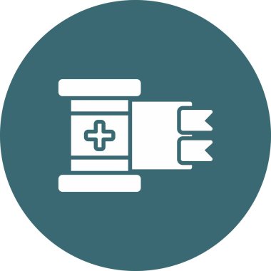 Bir çapraz simgenin vektör illüstrasyonu