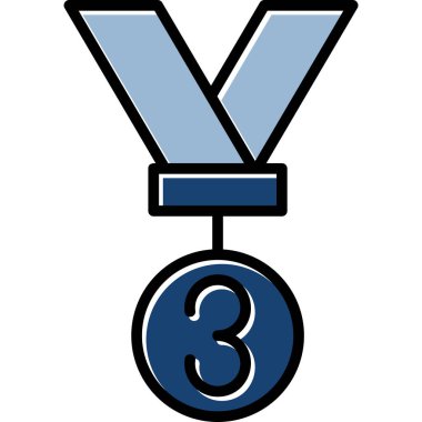 madalya vektör simgesi düzenlenebilir