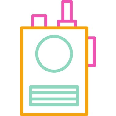 Simge vektör çizim gaz sobası