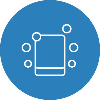 Uygulama simgesinin vektör illüstrasyonu