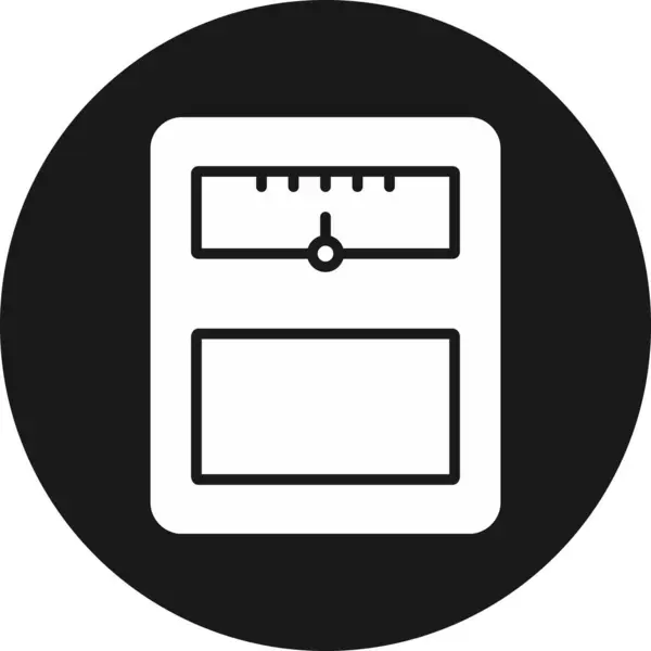 Ölçek. Web simgesi basit tasarım