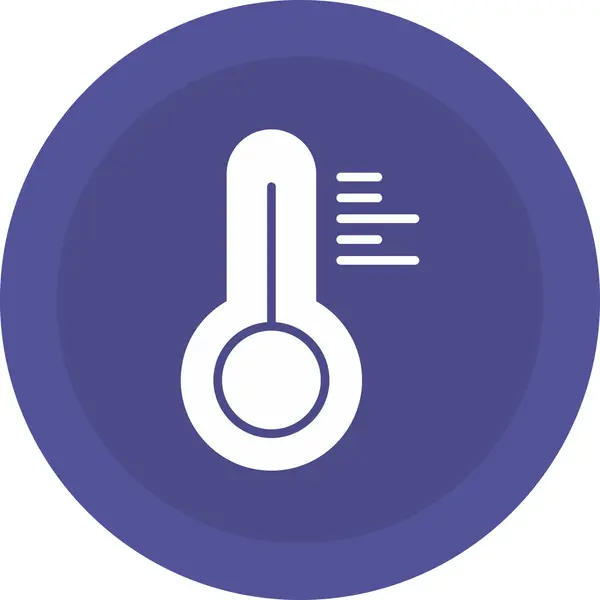 Termometre modern ikon vektör çizimi