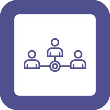 İş toplantısı vektör simgesi