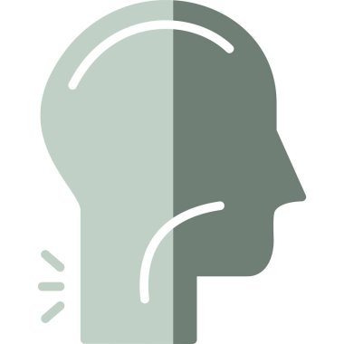 Beyin simgesiyle baş