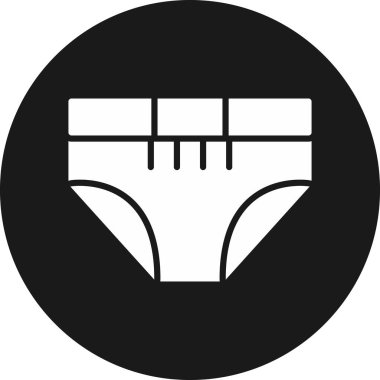 iç çamaşırı vektör simgesi